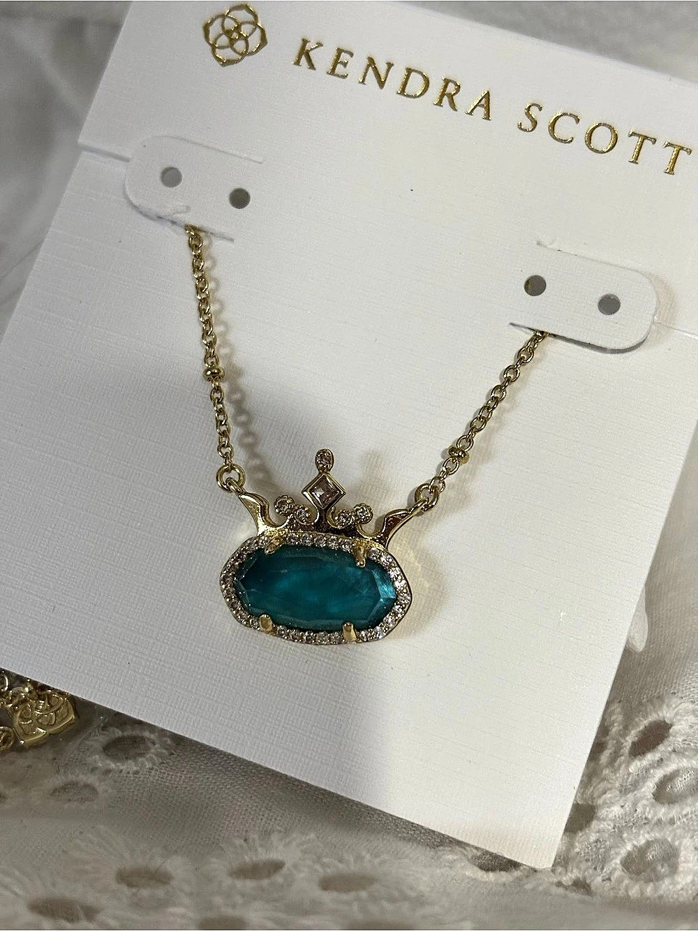 Kendra Scott Disney | Kendra Scott Elisa Princess Gold Short Pendant Necklace